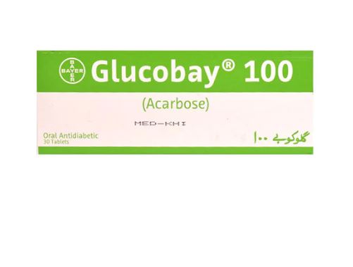 GLUCOBAY 100MG TAB 10X3