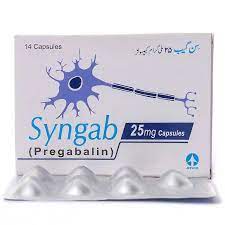 SYNGAB 25MG CAP 7x2