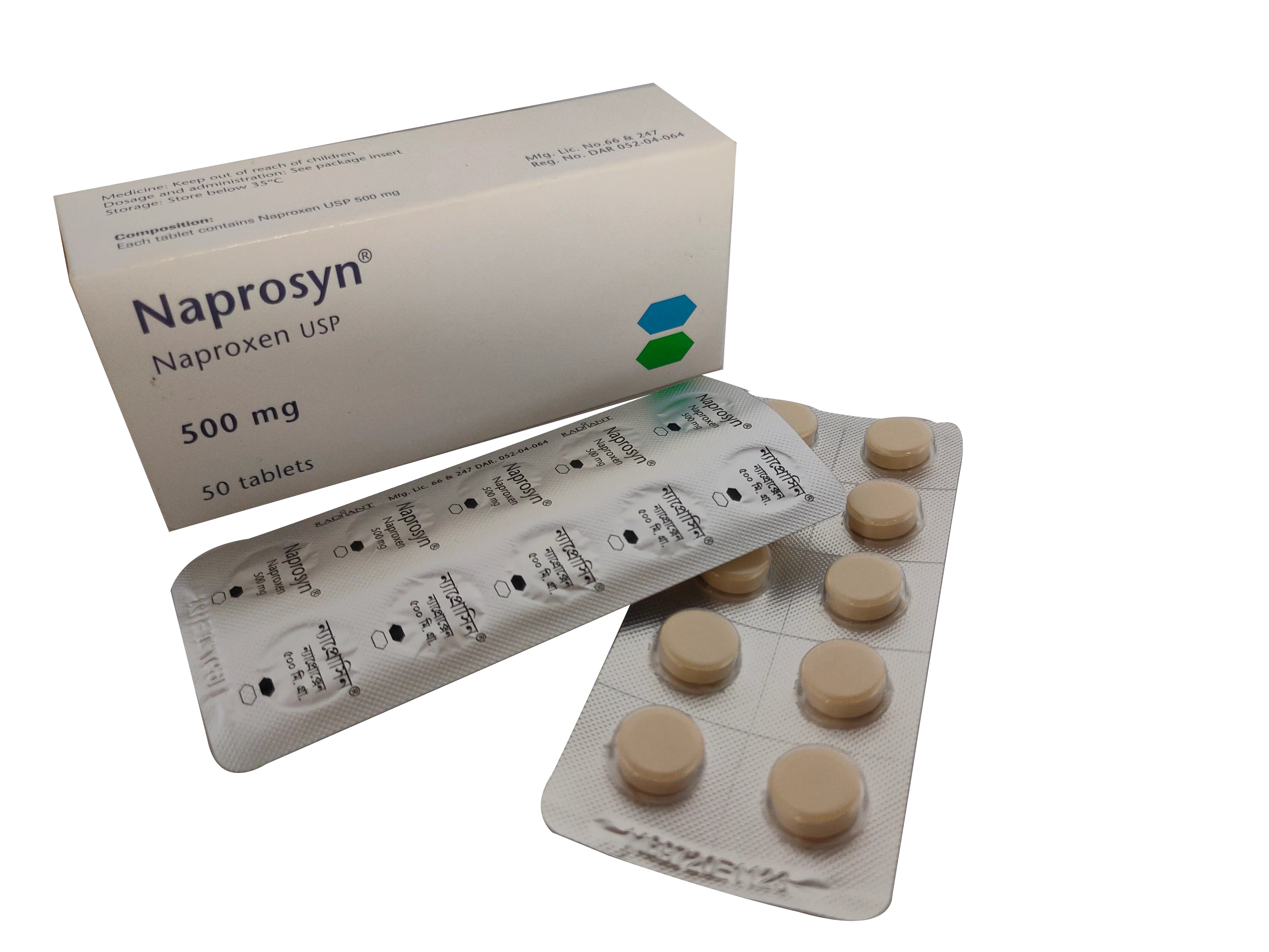 NAPROSYN TAB 500 MG 10x2