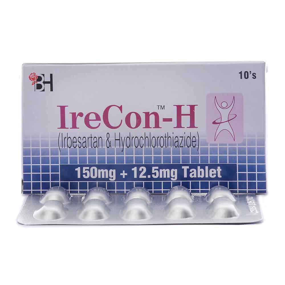 IRECON-H TAB 150/12.5 MG 10'S