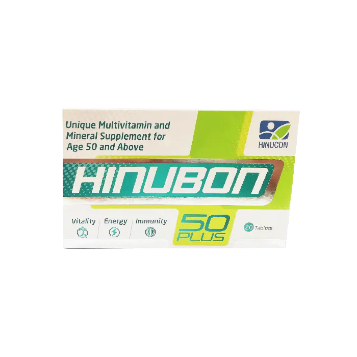 HINUBON 50PLUS TAB 20'S