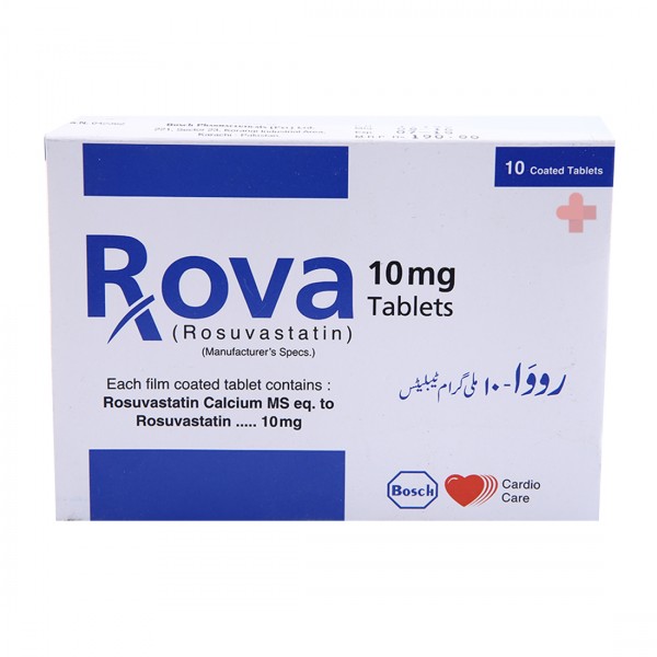 ROVA TAB 10 MG 10'S