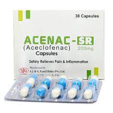 ACENAC SR TAB 200 MG 10x3