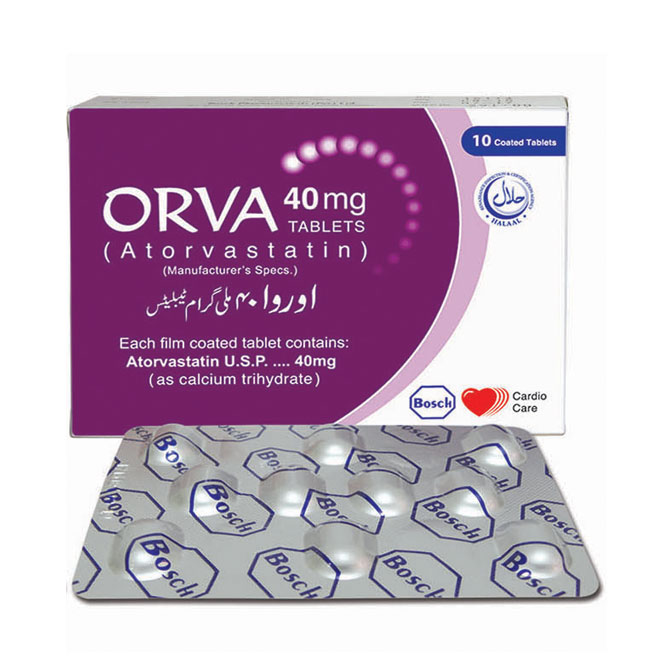 ORVA TAB 40 MG 10S