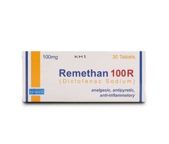 REMETHAN TAB 100R MG 3X10'S