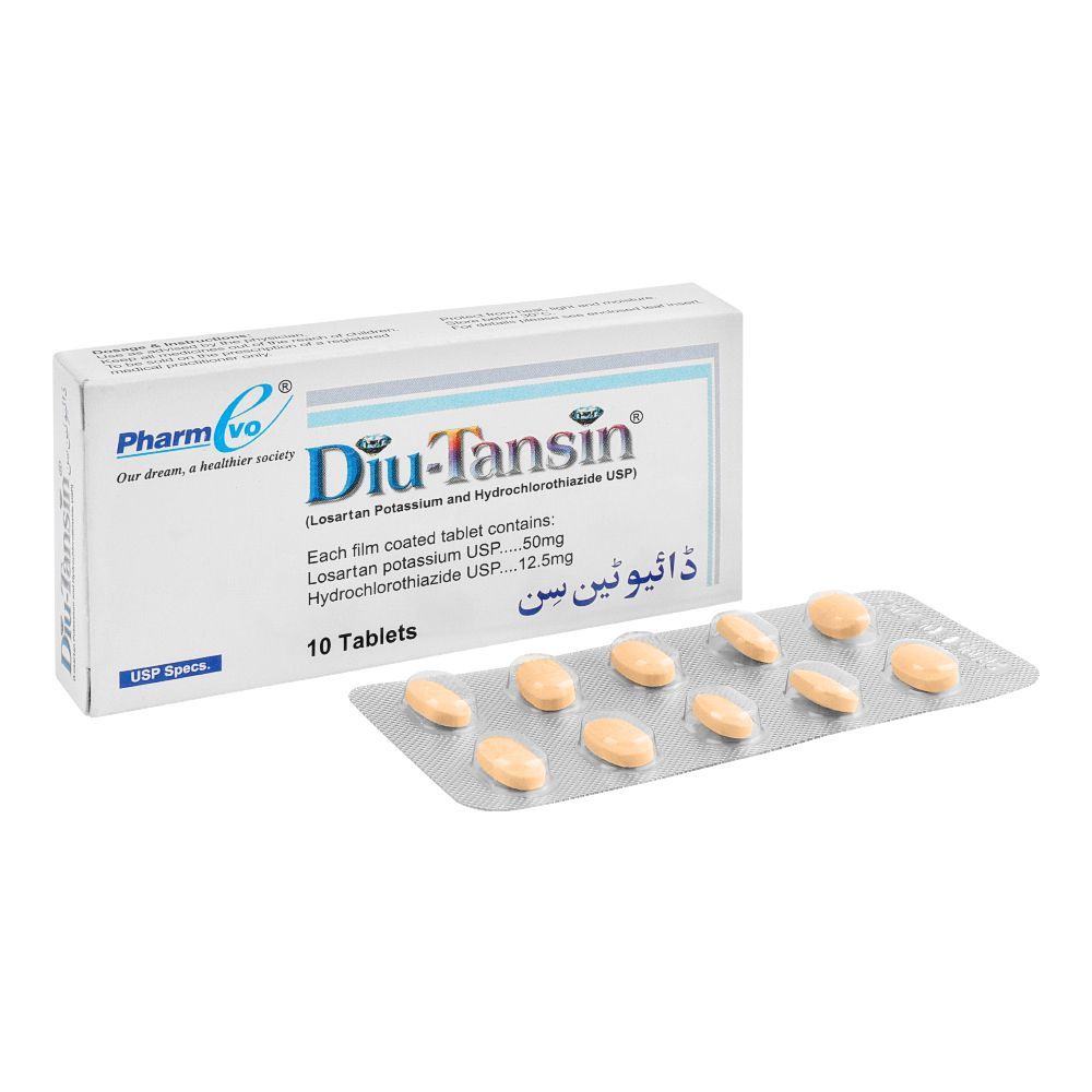 DIU-TANSIN TAB 50/12.5 MG 10'S