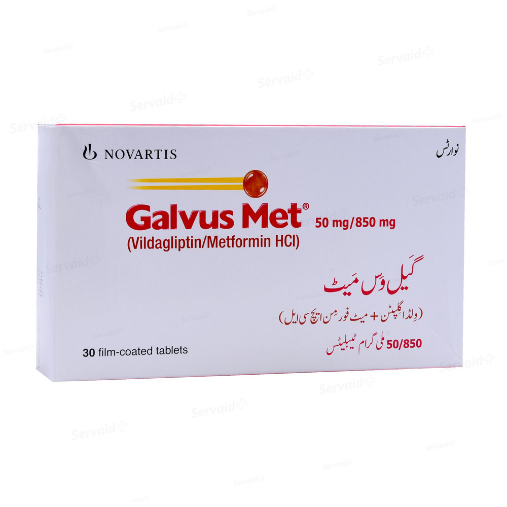 GALVUSMET 50/850MG TAB 10x3