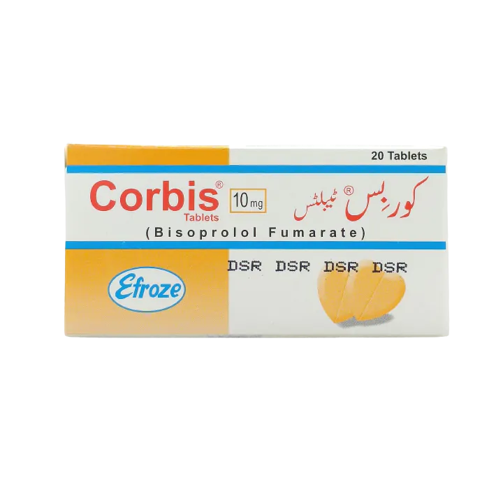 CORBIS 10MG TAB 10X2'S