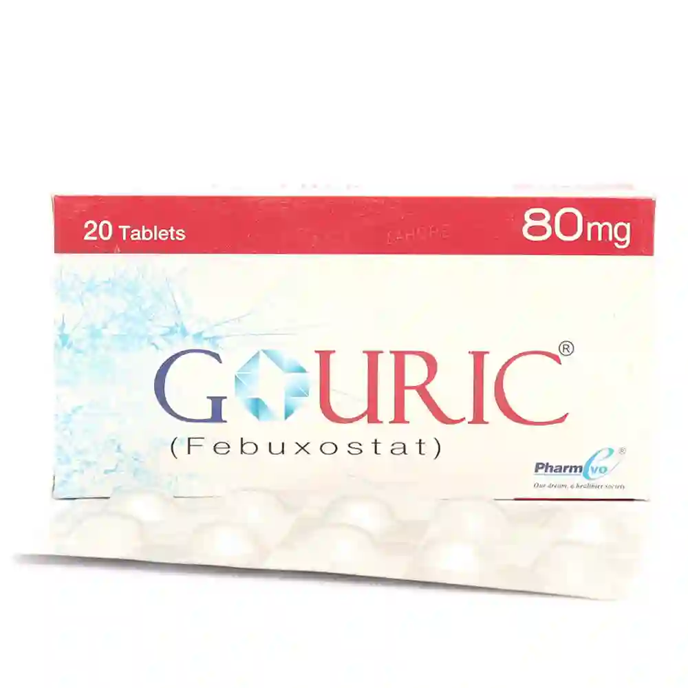 GOURIC TAB 80 MG 10x2'S