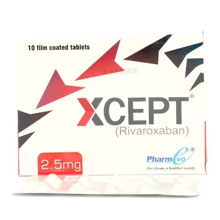 XCEPT 2.5MG TAB 10'S