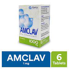 AMCLAV 1000MG TAB 6'S