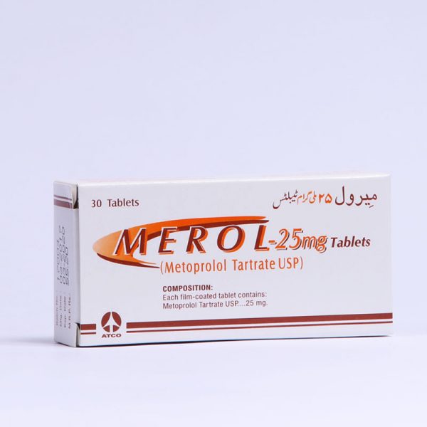 MEROL TAB 25 MG 3X10'S