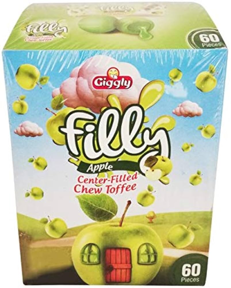 FILLY APPLE FLAVOR TOFEE(GIGGLE) RS 2.5