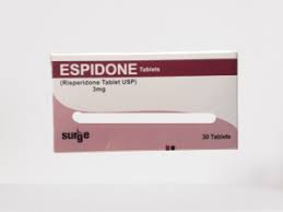 ESPIDONE 3MG TAB 30s