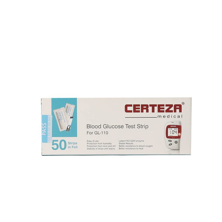 CERTEZA BLOOD GLUCO STRIP GL-110