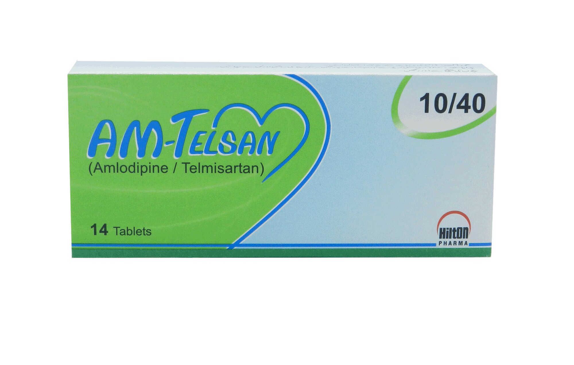 AM-TELSAN 10/40MG TAB 7X2