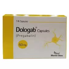 DOLOGAB 50MG CAP 14S