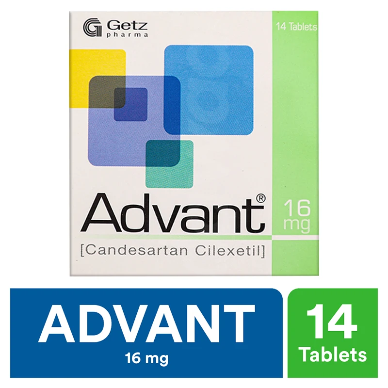 ADVANT TAB 16 MG 7X2'S