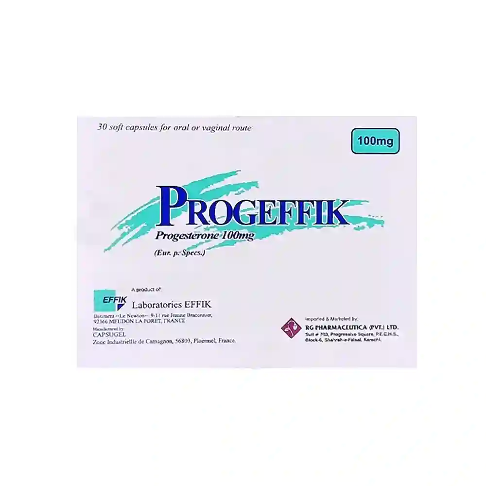 PROGEFFIK 100MG 2X15 CAP