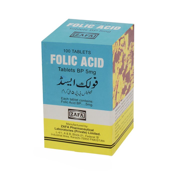 FOLIC ACID TAB 5MG ZAFA