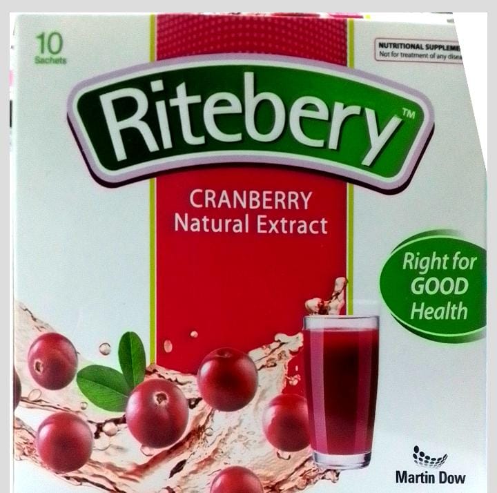 RITEBERY CRANBERRY SACHETS 10S 