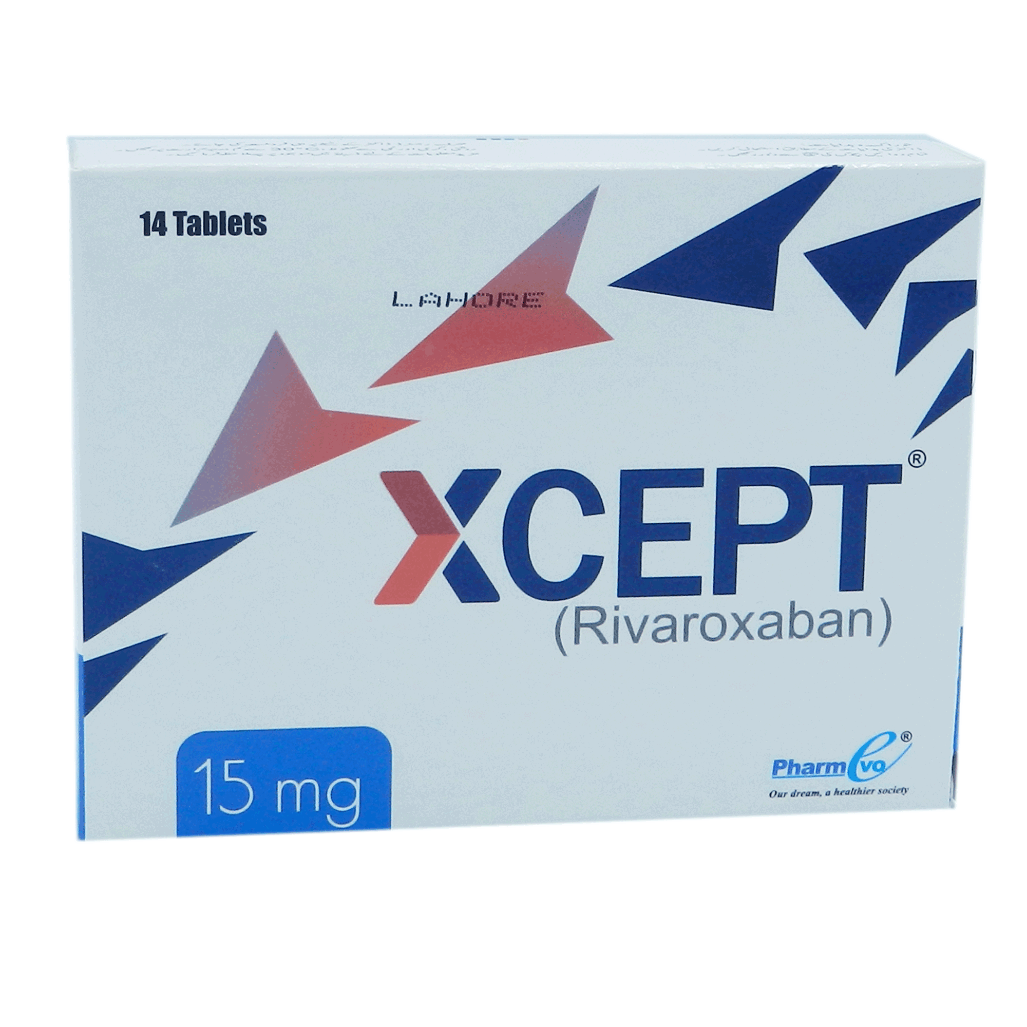 XCEPT 15MG TAB 14S