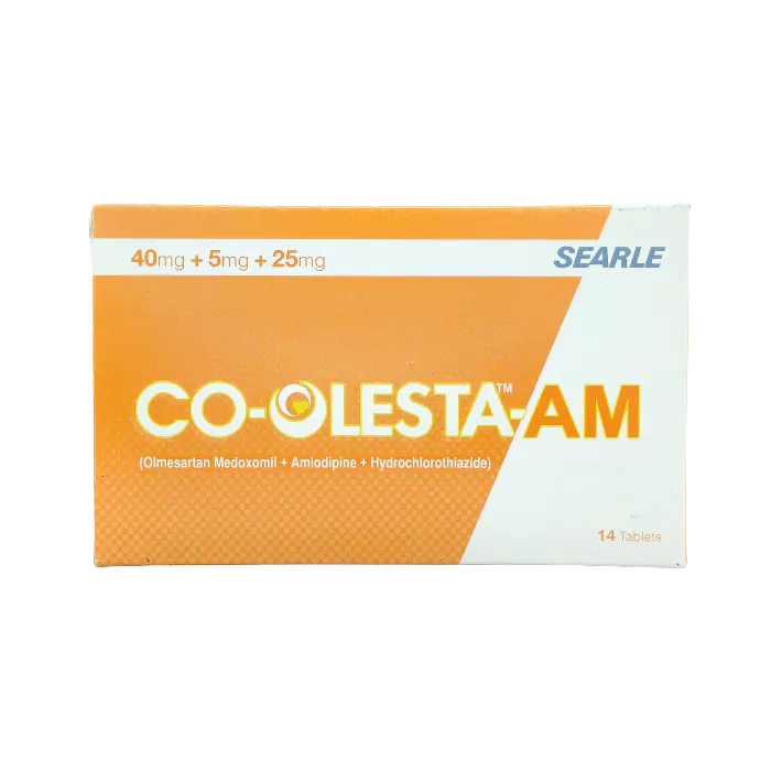 CO-OLESTA AM 40MG/5+25MG 14 S 