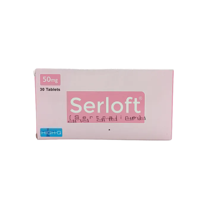 SERLOFT 50MG 10x3'S