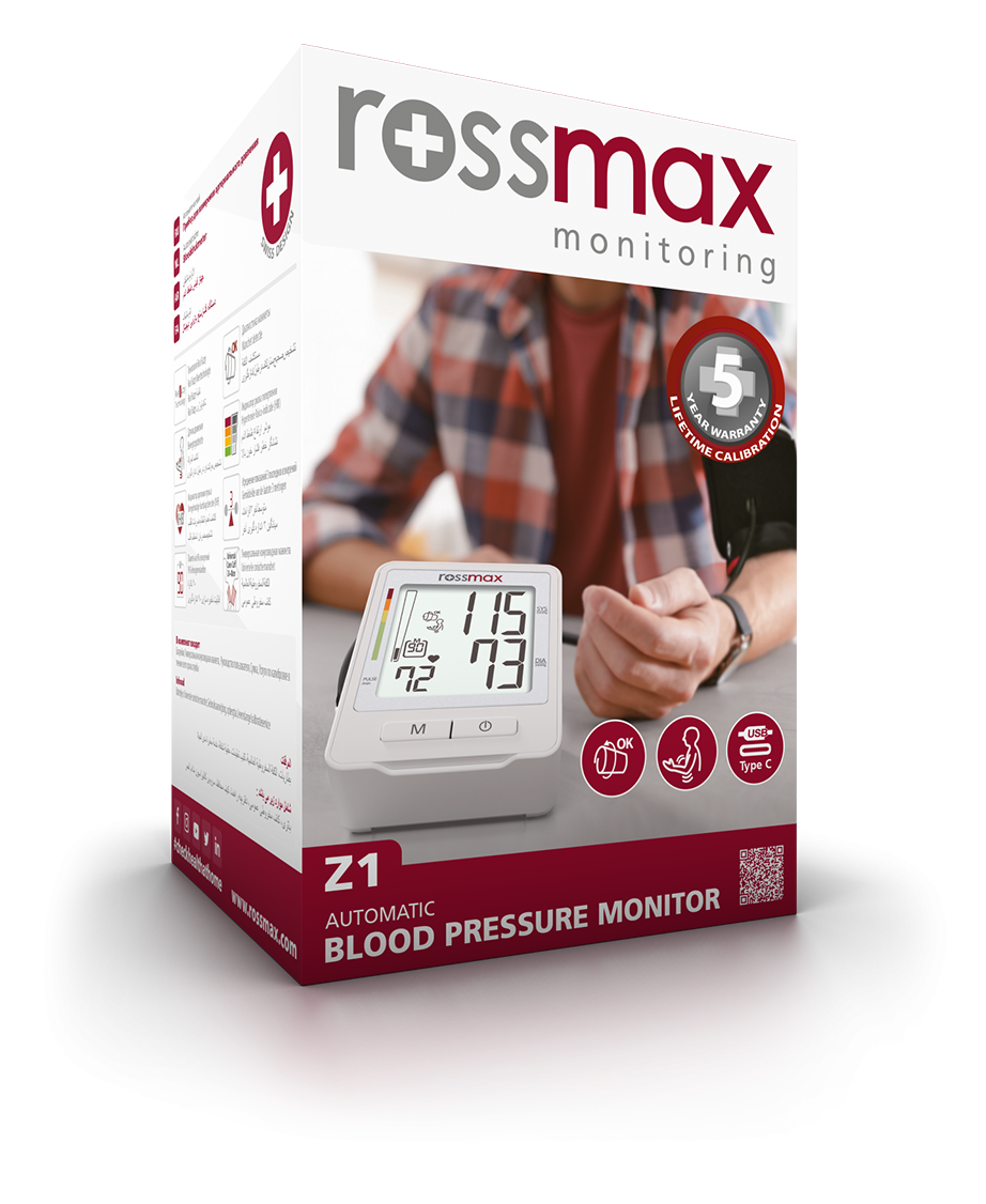 ROSSAMAX BLOOD PRESSURE MONITOR Z1