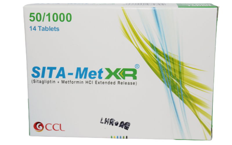 SITA-MET XR 50/1000MG TAB 14S