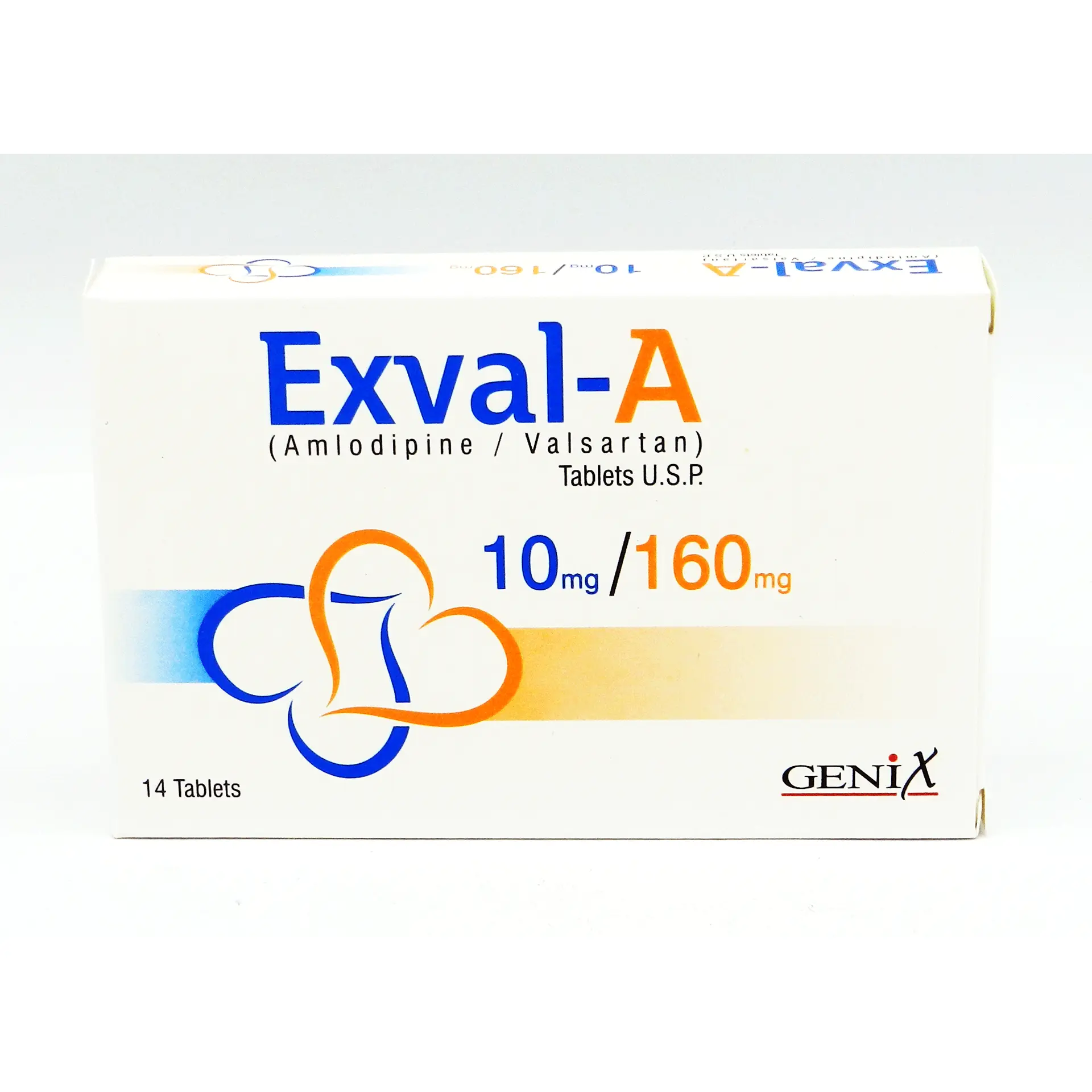 EXVAL-A 10MG/160MG TAB 7x2'S