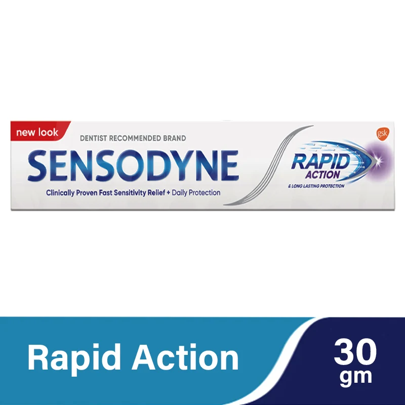 SENSODYNE RAPID ACTION TOOTHPASTE  30G