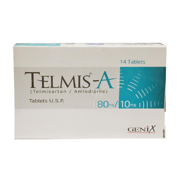 TELMIS A 80/10 MG 14S