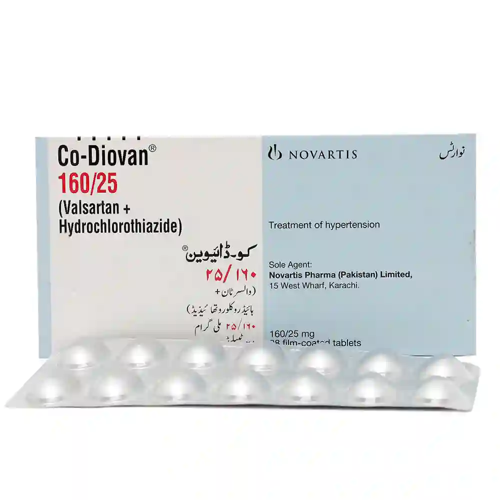 CO-DIOVAN 160/25MG TAB 14x2S