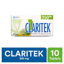 CLARITEK TAB 250 MG 10'S