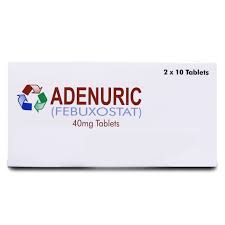 ADENURIC 40 MG TAB 20'S