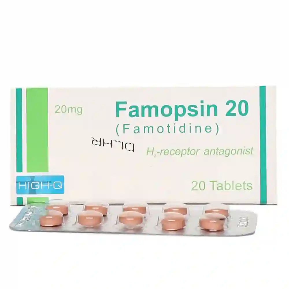 FAMOPSIN TAB 20 MG 10X2'S