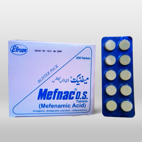 MEFNAC D.S TAB 500MG 200'S