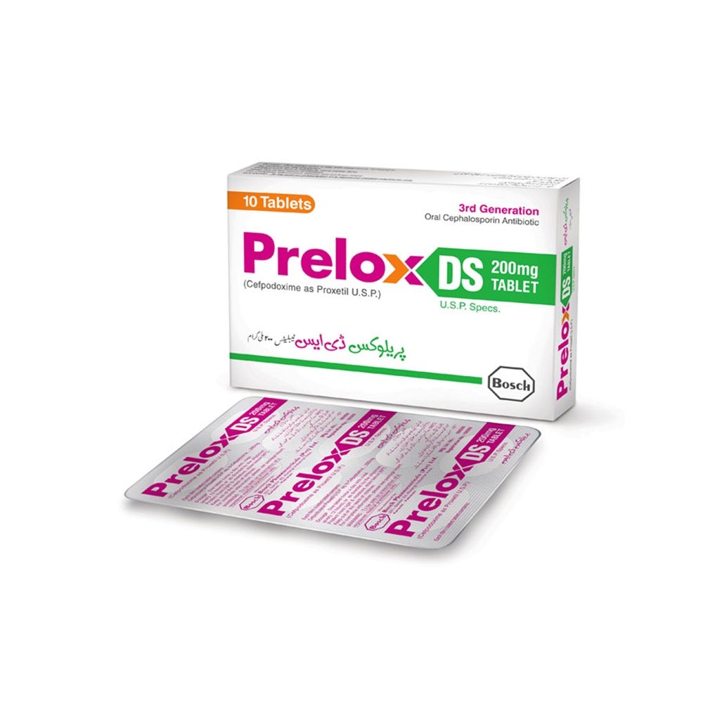 PRELOX DS 200MG 1X10