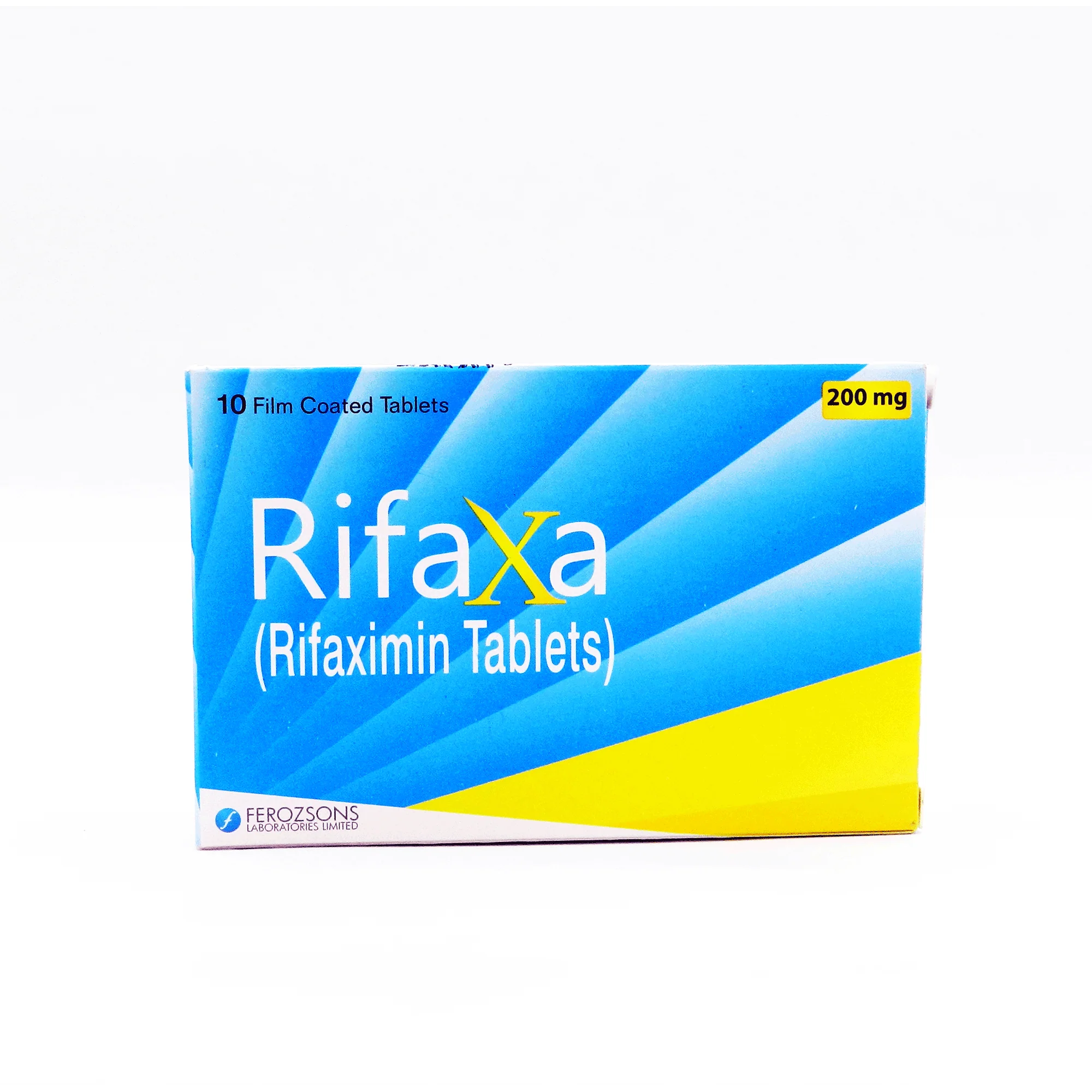 RIFAXA TAB 200 MG 1x10