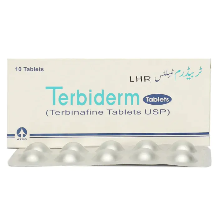 TERBIDERM 125MG TAB 10'S