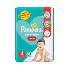 PAMPERS PANTS 4 50'S