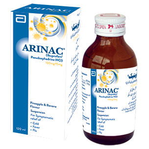 ARINAC SYP 120ML 1S