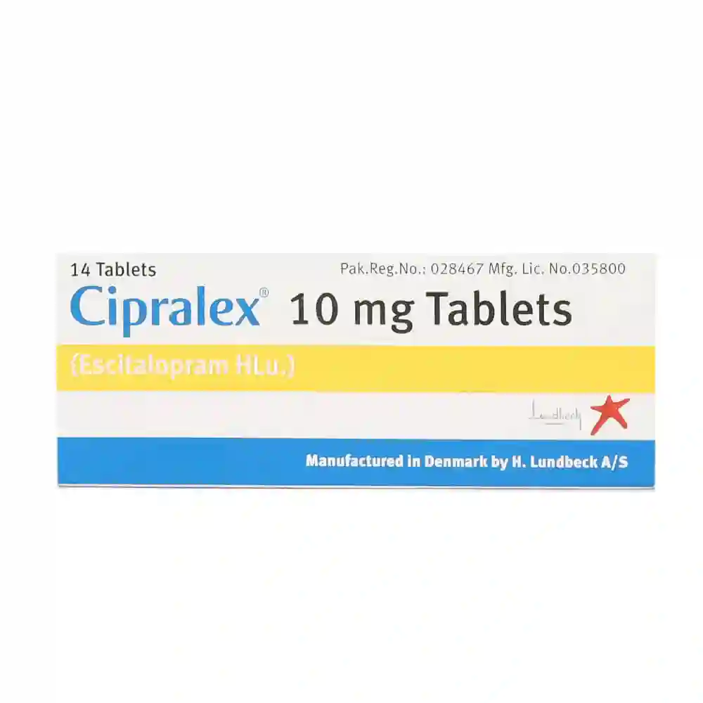 CIPRALEX TAB 10 MG 14'S