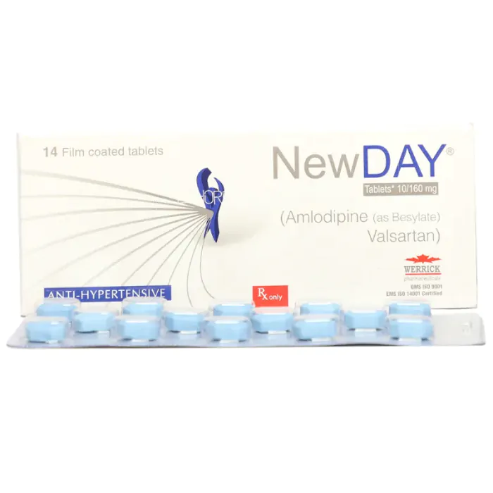 NEWDAY TAB 10/160MG 14'S