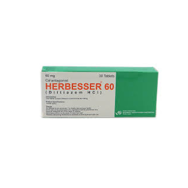 HERBESSER 60MG TAB 10x3'S