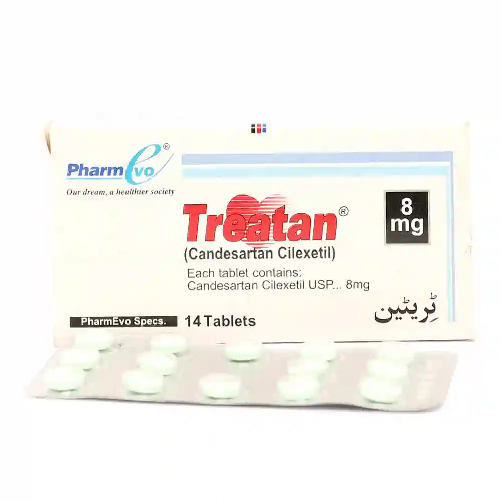 TREATAN TAB 8 MG 14'S