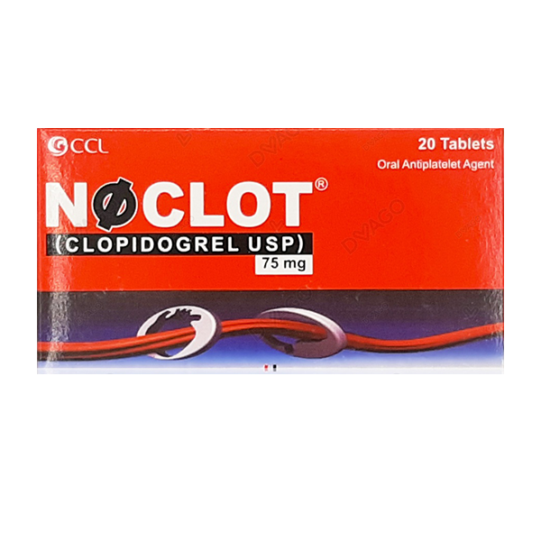 NOCLOT TAB 75MG 10x2