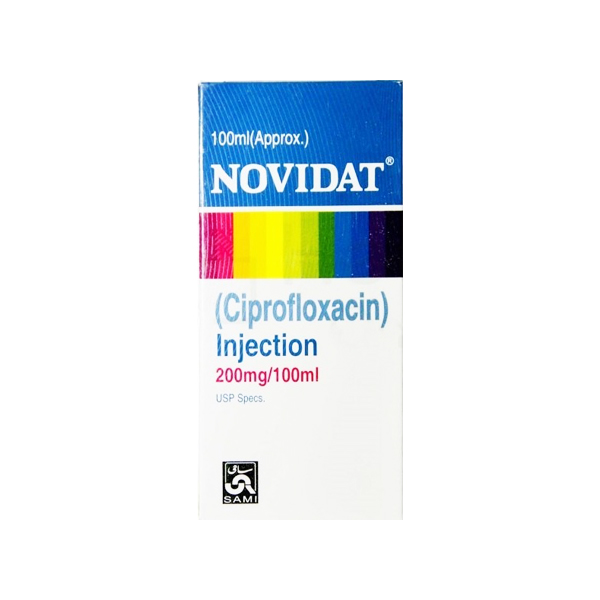 NOVIDAT INJ 200 MG 1 VIALX100 ML