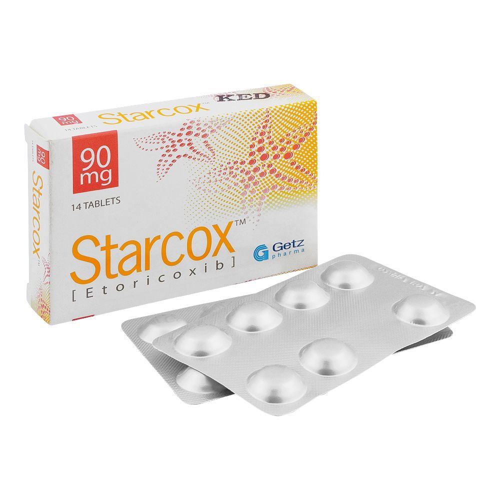 STARCOX 90MG TAB 7x2'S